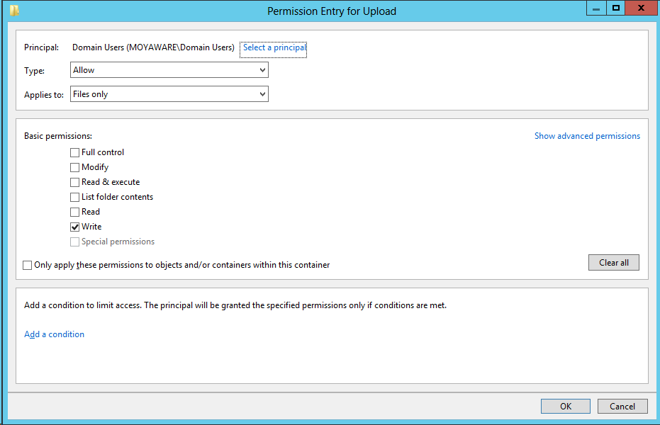 Beispiel-Screenshot aus Windows Server 2012