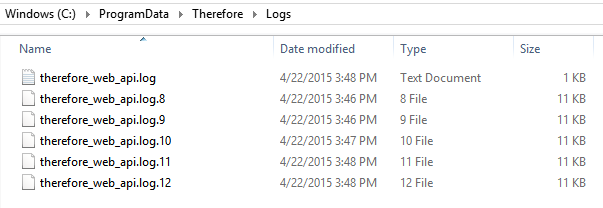 WebAPI.Logging.LogFilesInFolder