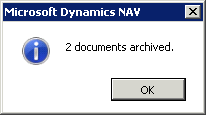 Figure 18: Successful processing of queue for saving