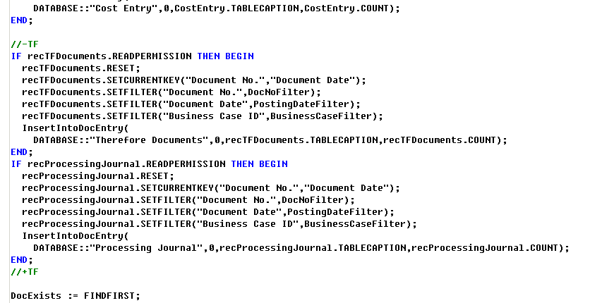 Figure 21: Page 344 (Navigate) Function FindRecords()